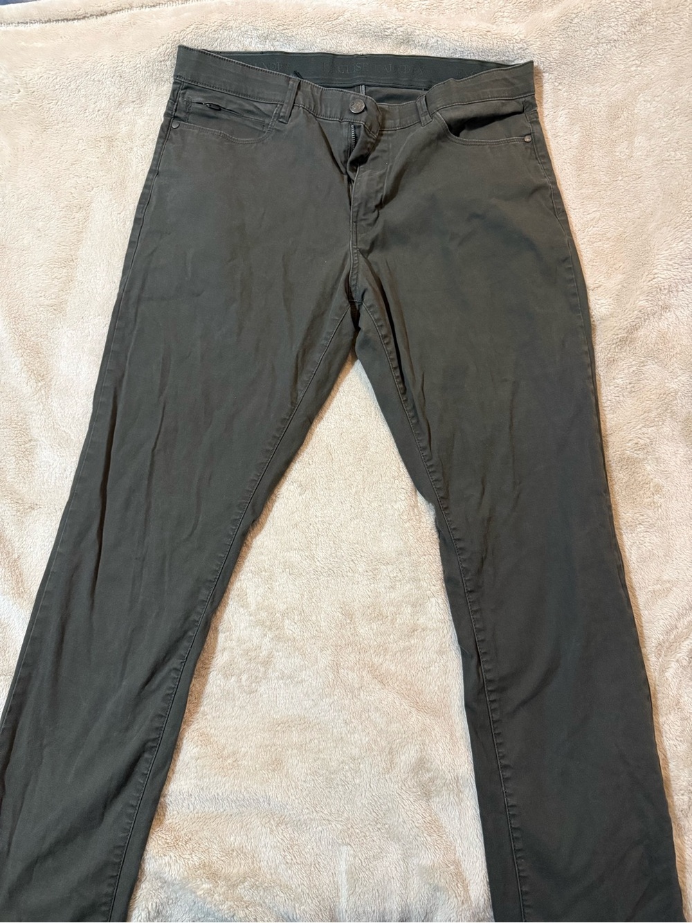 English Laundry Men’s Gray Stretch Slim Fit Pants 34x32